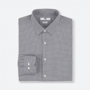 UNIQLO 优衣库  416873 男士精纺弹力修身格子衬衫