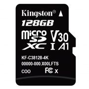 Kingston 金士顿 Class10 UHS-I MicroSD（TF）储存卡 128GB 98.9元