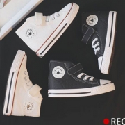 匡威旗下，CESHOESES 儿童高帮帆布鞋（19~39码） 两色