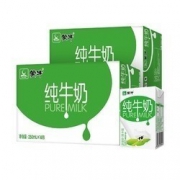 蒙牛 纯牛奶 PURE MILK 250ml*16盒*2提 *2件 +凑单品 102.99元（合51.5元/件）