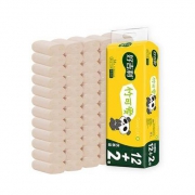 16日0点： 好吉利 本色卷纸 125*120mm*4层*14卷 *3件