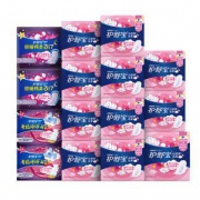 14点：Whisper 护舒宝 云感超净棉卫生巾日夜组合套装 84片 送8片