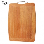 百年树 龙凤檀 实木菜板 30*20*1.5CM 6.9元包邮