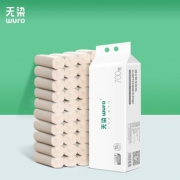 无染 原生竹浆家用卷纸整箱装 券后￥54