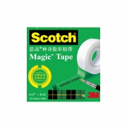 3M 思高 810Scotch 神奇隐形粘字胶带 12.7mm*10米 2卷装 6.2元包邮（需用券）