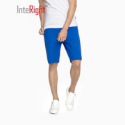 InteRight 男士全棉斜纹水洗休闲中裤 *2件 39元（2件5折）