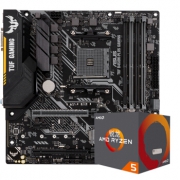 ASUS 华硕 TUF B450M-PLUS GAMING 主板 + AMD 锐龙 Ryezen 5 2600X CPU处理器 套装 1699元包邮