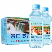 名仁苏打水饮料无糖无汽弱碱性水375ml*24瓶*3件