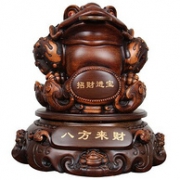 5斤，礼祥缘 八方来财 中号 金蟾摆件