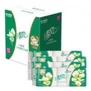 20点开始：清风马蹄莲系列无芯卷纸3层100g*40卷*4件