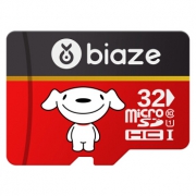 Biaze 毕亚兹 京东JOY联名款 TF(MicroSD) 存储卡 32GB 18.8元