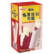 meiji明治炼乳红豆雪糕64g*6盒*5件