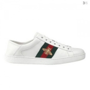 618预售： GUCCI 古驰 473762-A9L60-9067 经典款 男士小蜜蜂休闲小白鞋