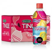 马来西亚国会用水，SPRITZER 事必胜 Tinge恬趣综合水果味矿泉水 500ml*24瓶装