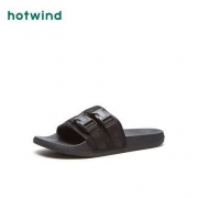 限尺码：hotwind 热风 H62M9610 男士休闲一字拖