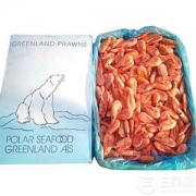 浓鲜时光  丹麦 北极甜虾 2.25kg盒装