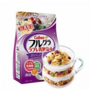 临期品、至8月： Calbee 卡乐比 水果麦片 乳酸菌酸奶风味 600g+ 红小豆牛奶风味 700g*2袋 47.1元包邮（双重优惠）