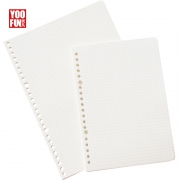 yoofun 优凡 活页本替芯 A5/50页 4本装  券后9.8元