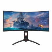 PANDA 熊猫 PG30WA5 30英寸曲面显示器 （144Hz、21:9、1800R） 1399元包邮（需100元定金）