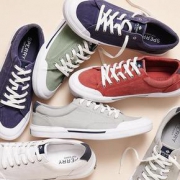 6日0点： SPERRY STS18647 男士休闲帆布鞋