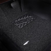 Goodyear 固特异 丝圈汽车脚垫 2018款大众朗逸plus专用脚垫 飞足plus系列17mm黑色 *2件 +凑单品 504.5元（合252.25元/件）