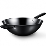 COOKER KING 炊大皇 无涂层圆底精铁锅 32cm *2件 +凑单品 129.9元包邮（合64.2元/件）