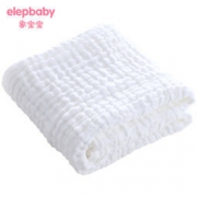 Elepbaby 象宝宝 水洗纱布儿童浴巾 110X90CM 一条装 *2件 49元（2件5折，合24.5元/件）