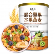 益汇坊 坚果水果麦片营养燕麦片 1kg  券后27.8元