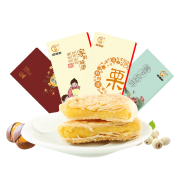 同栗家 板栗饼 132g 4种口味可选 *4件 20元包邮（需用券）