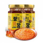 川锅壹号 蟹黄酱 低配秃黄油 120g*2瓶 19.9元包邮