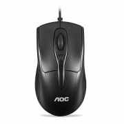 AOC MS110 有线鼠标  黑色 8.9元包邮（需用券）