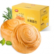 福事多 爆馅红豆手撕面包2斤 15.9元包邮