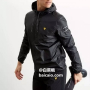 2.5折！Lyle & Scott 苏格兰金鹰 男士超轻连帽运动夹克JK1061 Prime会员免费直邮含税
