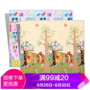 迪士尼正版 婴儿爬行垫 维尼身高尺+米奇字母120*180*0.5cm 32.9元包邮