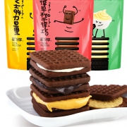 麦分享 夹心饼干 106g 3味可选 *3件 14.9元包邮（双重优惠）
