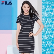FILA 斐乐 F61W921308F 女士中长连衣裙 389元包邮（需用券）