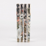 晨光 x 大英博物馆 水浒豪杰系列 速干中性笔 0.5mm 黑色 4支/盒 10.8元