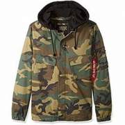 中亚Prime会员：ALPHA INDUSTRIES 阿尔法工业 Fortitude Americana 男士中长款夹克 520.26 元+46.3元含税包邮约567元