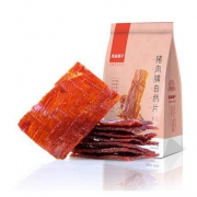 良品铺子 风味猪肉脯自然片 100g *14件 +凑单品
