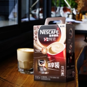 雀巢咖啡1 2特浓三合一90条coffee速溶咖啡粉巢雀咖啡条装袋提神  券后84元