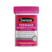限Prime会员，Swisse 女性青少年复合维生素60片