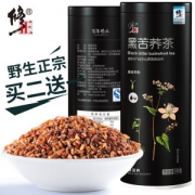 修正 四川大凉山黑苦荞茶 300g 常喝降三高 买二送二 19.9元包邮