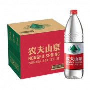 农夫山泉 饮用水 饮用天然水1.5L 1*12瓶 整箱装