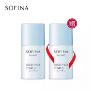 SOFINA 苏菲娜 蓝小花 芯美颜日间倍护防晒乳 清爽型 1  140.35元