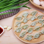 三全 素水饺 韭菜鸡蛋口味 450g 15.9元，可低至6.2元