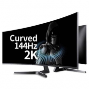 SAMSUNG 三星 C27JG50QQC 27英寸2K曲面显示器 144Hz