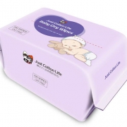 Just Cotton Life 棉十八 婴儿棉柔巾 100抽 干湿两用 7.8元包邮（需用券）