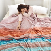 红磨坊 加厚珊瑚毯子 100cmx120cm 9.9元包邮（需用券）