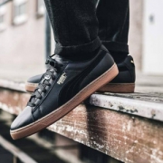 多码白菜！PUMA 彪马 Gum Deluxe真皮运动板鞋 366612