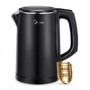 Midea/美的 MK-HJ1512 精钢 电热水壶 1.5L 89元包邮